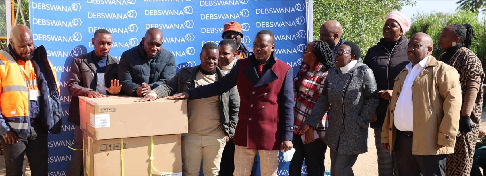 OLDM BUSINESS PARTNER, BOSCH REXROTH, DONATES TO KHWEE PRIMARY SCHOOL