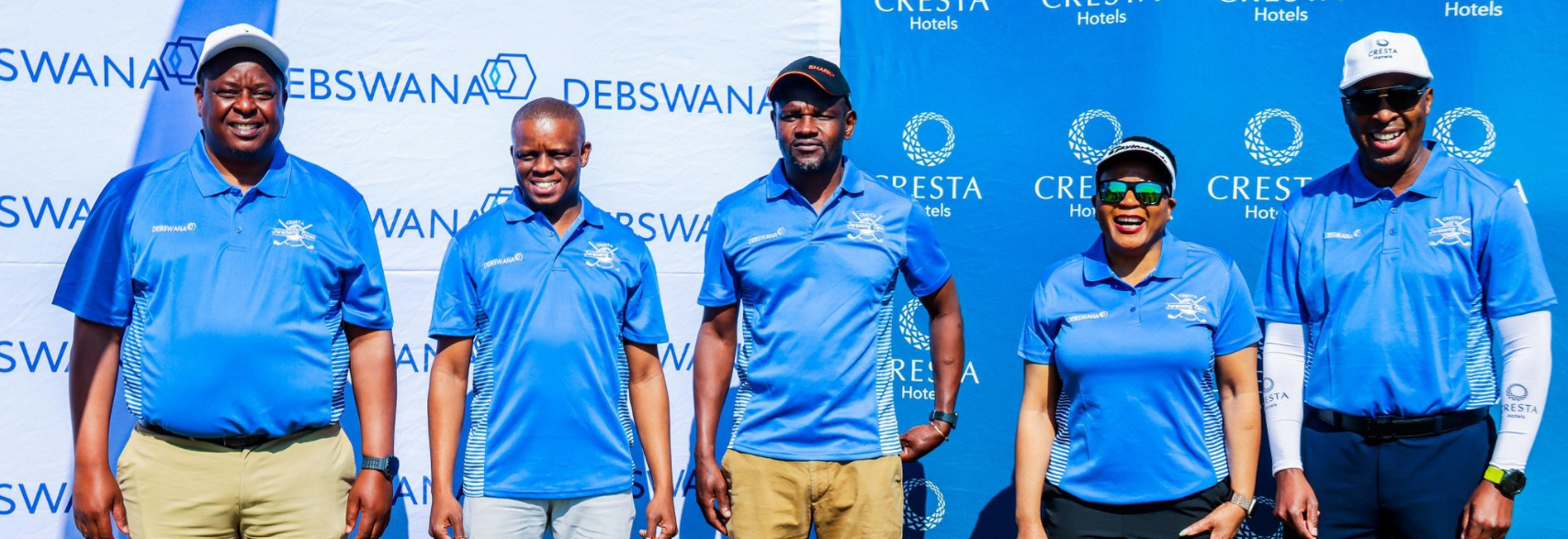 CRESTA JWANENG OPEN GOLF TOURNAMENT TEES OFF