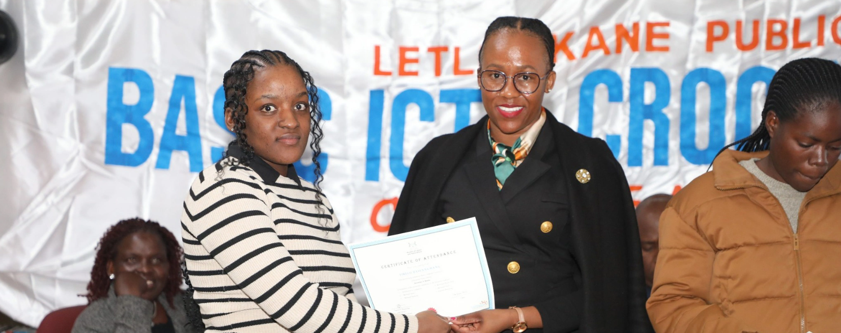 LETLHAKANE PUBLIC LIBRARY CELEBRATE FIRST 2025 GRADUATES IN SKILLS DEVELOPMENT PROGRAMME