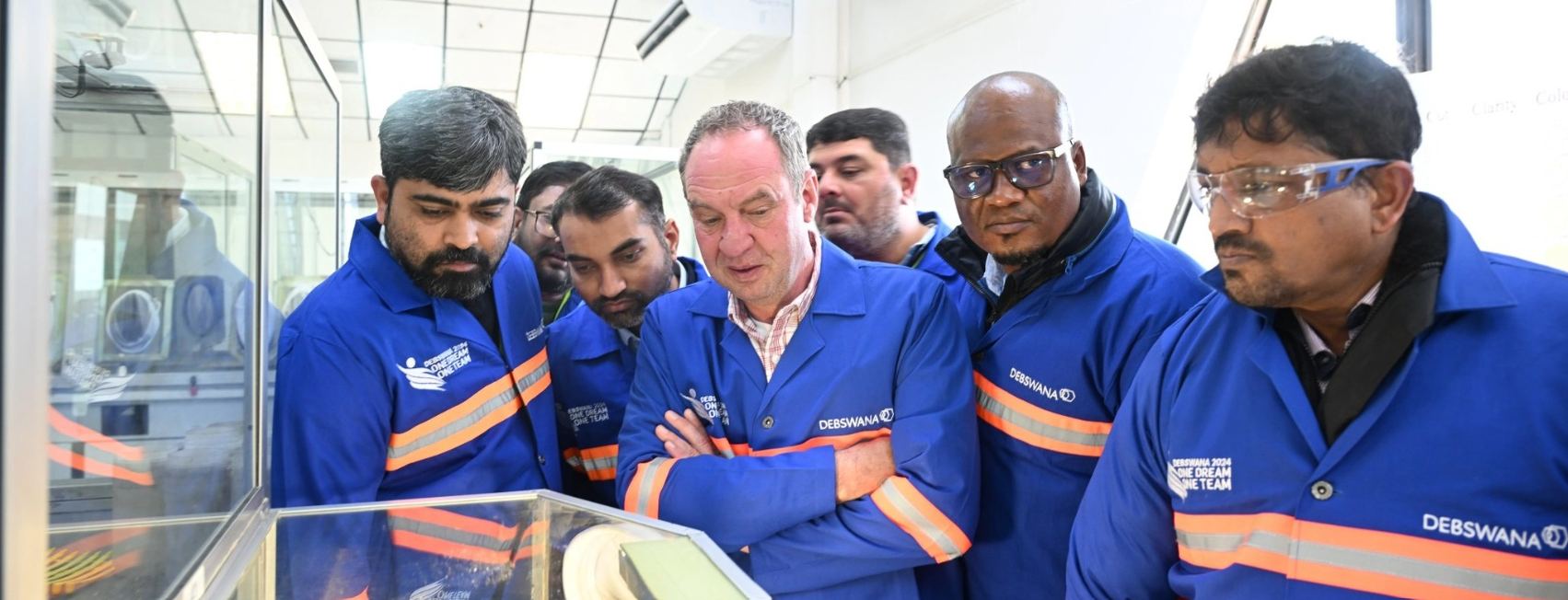 JWANENG MINE HOSTS BDMA