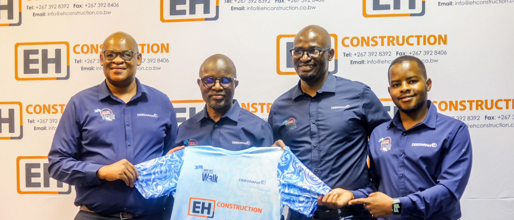 EH CONSTRUCTION UNVEILED AS ORAPA GM’s WALK DIAMOND SPONSOR WITH P1 MILLION DONATION