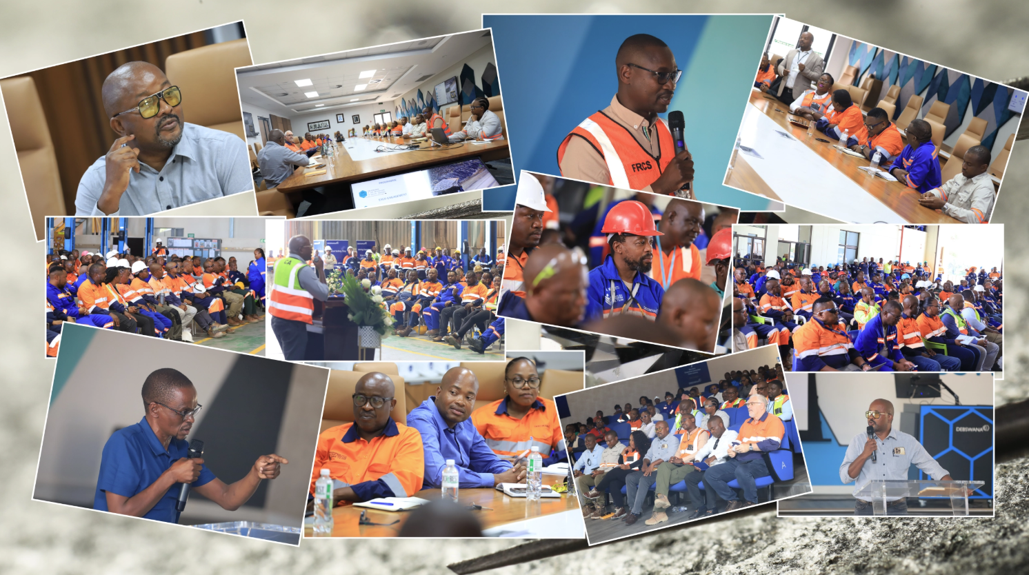 ACTING CEO VISITS JWANENG MINE TO CHECK IN ON OPERATIONS, ENGAGE TEAMS ON THE GROUND, AND REINFORCE OUR COMMIT